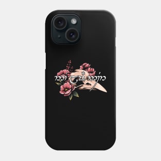 I AM NO MAN (elvish) Phone Case