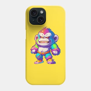 Jungle Jamboree Kawaii Gorilla Gala Phone Case