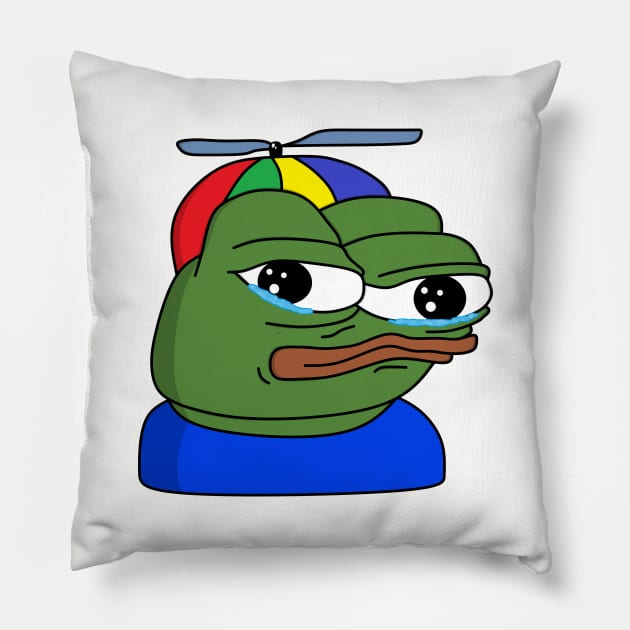 Propeller Pepe Pillow by mullelito