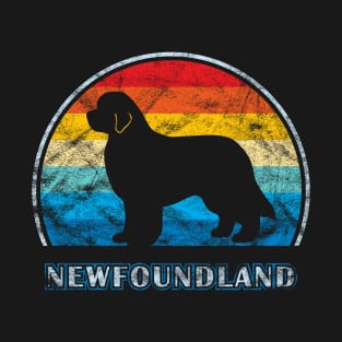 Newfoundland Vintage Design Dog T-Shirt