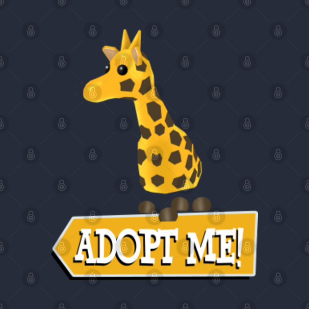 Download Adopt me Giraffe - Adopt Me - T-Shirt | TeePublic FR