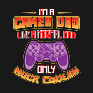 Gamer Dad Funny Gaming Fathers Day T-Shirt