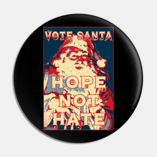 Vote Santa 4 Pin