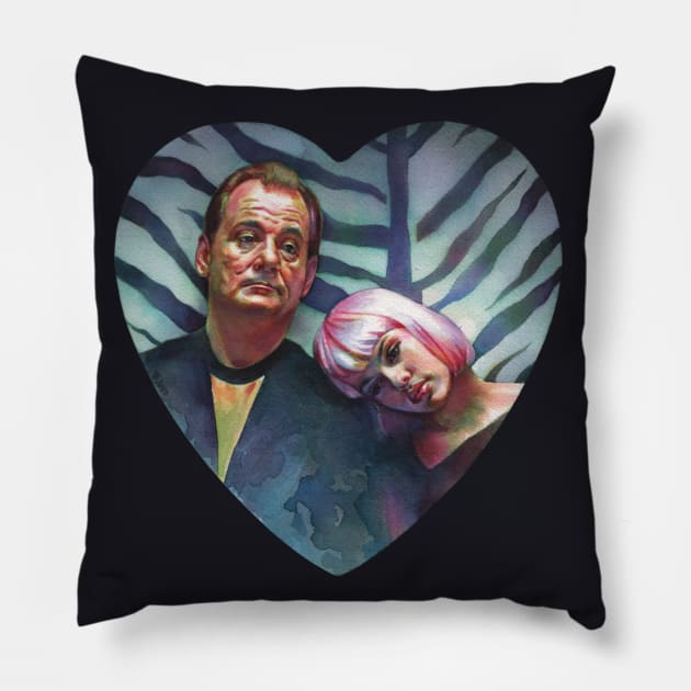 Lost In Translation Pillow by Illusoryart