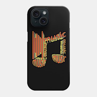 Music Music Notes Phone Case