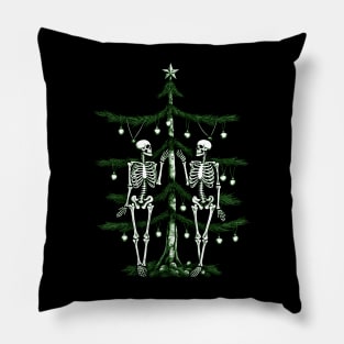 Creepy Christmas Pillow