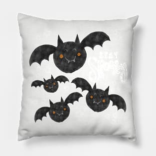 Stay Spooky Bats Pillow