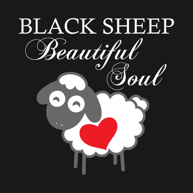 Black Sheep Beautiful Soul by clothed_in_kindness