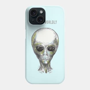 Other-worldy - Alien. Phone Case