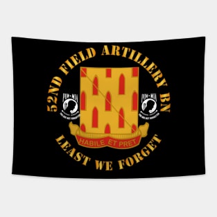 52nd Field Artillery Battalion - Least We Forget Tapestry