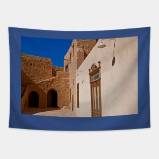Egypt. Monastery of Saint Anthony. One of the Courtyards. Tapestry