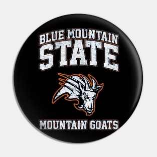 Blue Mountain State Mountain Goats Pin