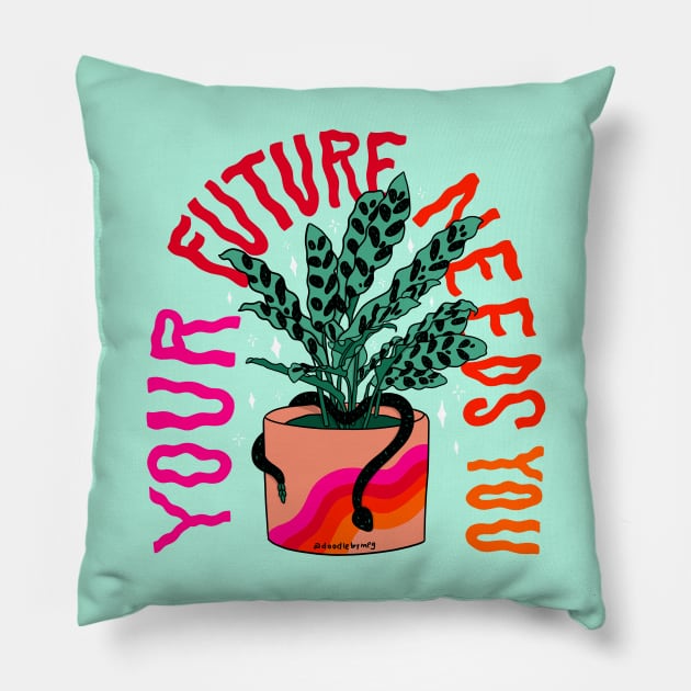 Your Future Pillow by Doodle by Meg