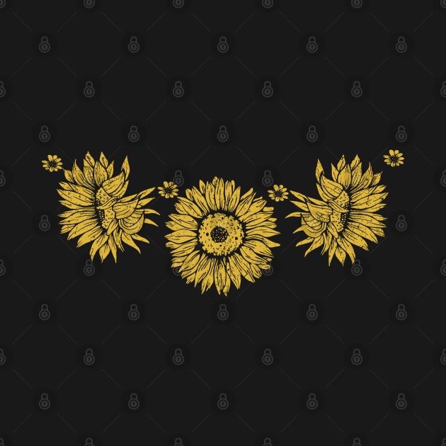 Boho Sunflowers by Pith & Vinegar