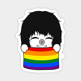 creepypasta pride chibi laughing jack Magnet