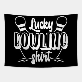 Lucky Bowling Shirt Tapestry