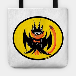 batsy ecopop fox in cosplay disguise art Tote