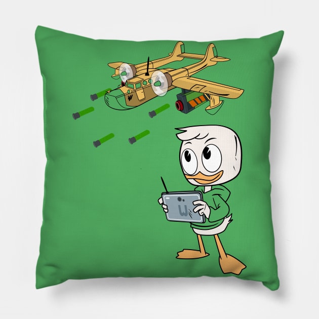 Aeroplanes! Pillow by Number1Robot