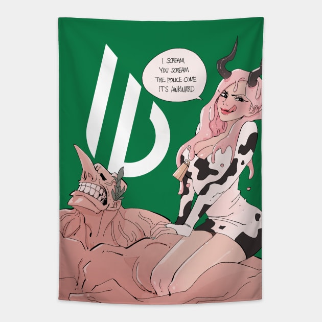 Dairy Queen Tapestry by SILLVI