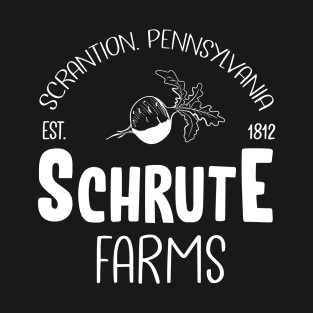 Schrute Farms Scrention Pennsylvania Est 1812 T-Shirt