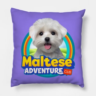 Maltese dog Pillow