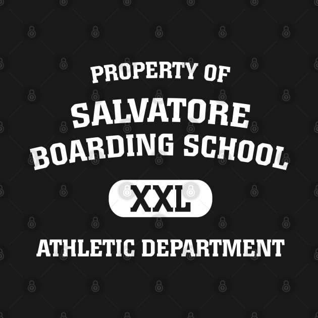 Property Of Salvatore Boarding School by BadCatDesigns