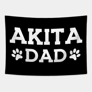 Akita Dad Tapestry