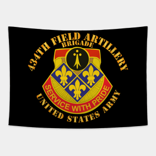 434th Field Artillery Brigade w DUI - US Army Tapestry