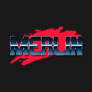 Retro Pattern Merlin Birthday Classic Colorful T-Shirt