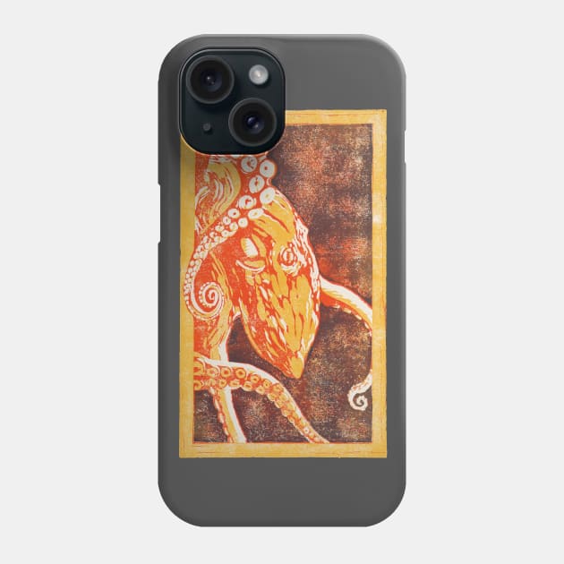 Octopus 1 Phone Case by nathanshields