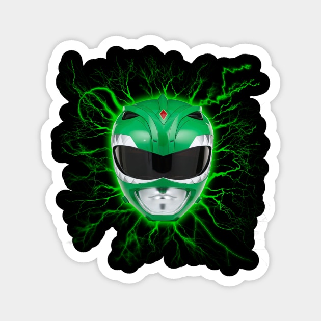 Green Ranger Magnet by Blackwolf24