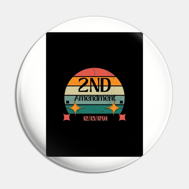 2a anniversary Pin by Travis's Design 