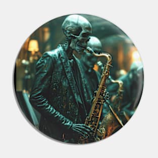 Skull of Jazz Pin