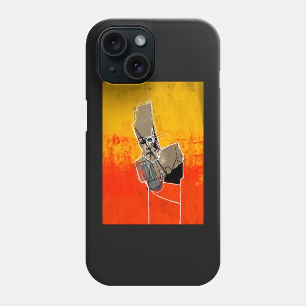 Electrick Man Phone Case by ArtOfDannyDavies