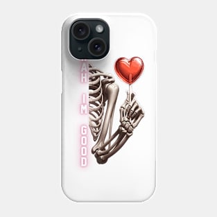 UnValentines Day | Skeleton Art Phone Case