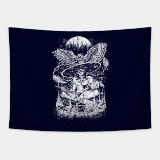 Spirit Owl Tapestry