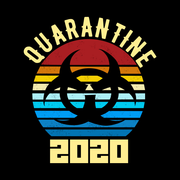 Quarantine 2020 retro vintage community awareness by DODG99