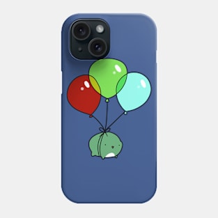 Frog with Balloons Phone Case