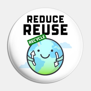 Reduce, Reuse and Recycle ! Pin