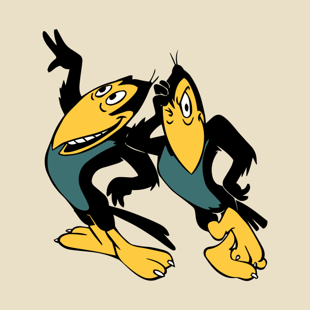 Heckle and Jeckle by kareemik