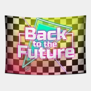 Back to the Future - Neon 50s Diner Tapestry