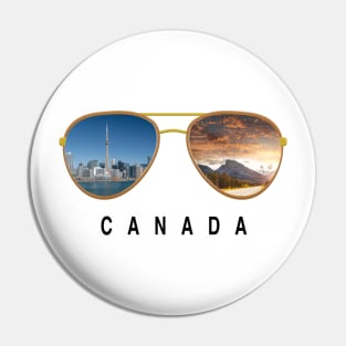 Canada Sunglasses Pin