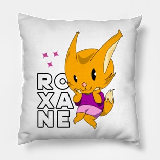 Roxane the fox Pillow