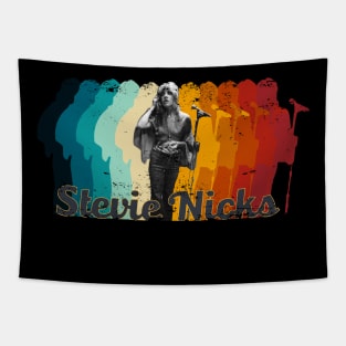 Stevie Nicks Retro Fade Vintage Tapestry