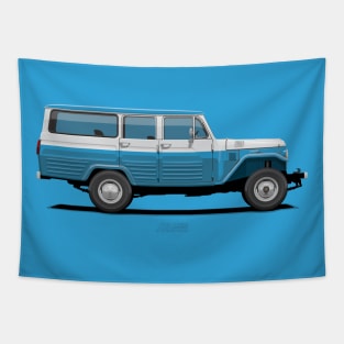 Land Cruiser Station Wagon FJ45LV - Blue Tapestry