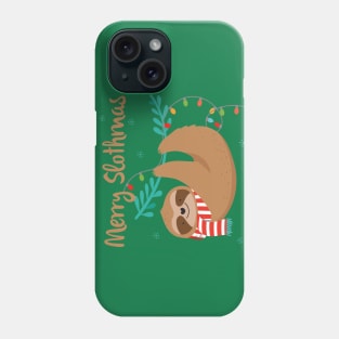 Merry Slothmas Phone Case