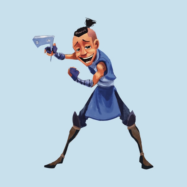 Sokka by JoshNelsonArt