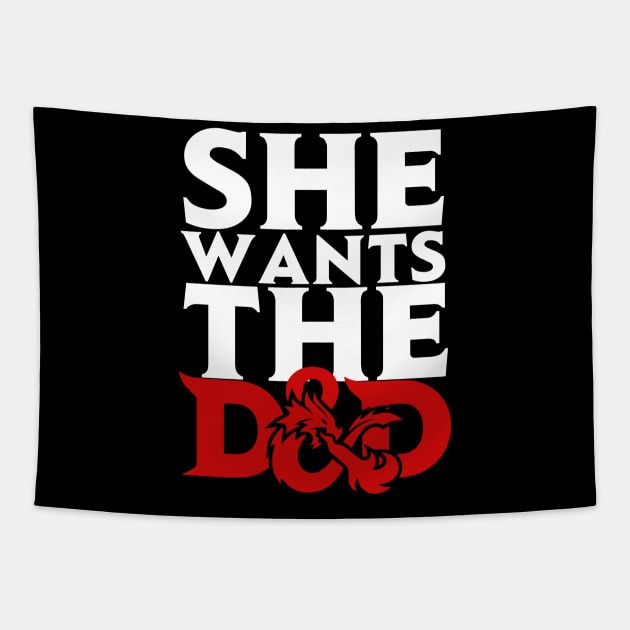 She Wants The D&D Tapestry by DungeonDesigns