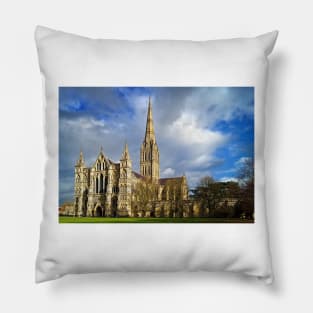 Salisbury Cathedral Pillow