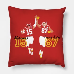 Patrick mahomes and Travis Kelce Pillow